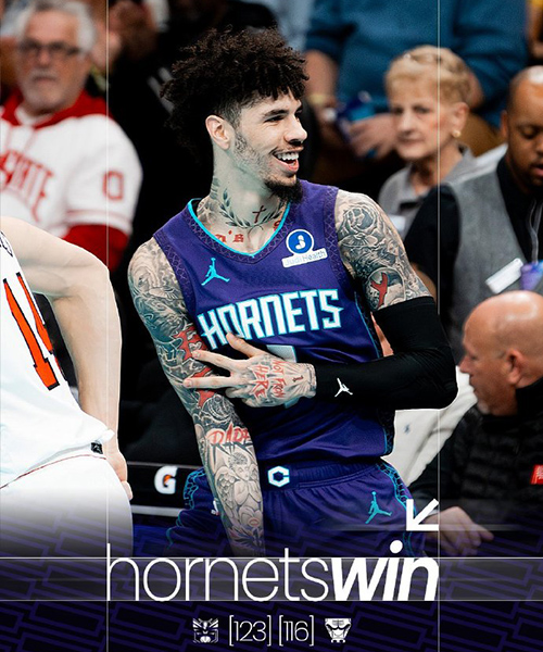 NBA杯-黄蜂123-116小胜公牛，吉迪25+11+9，怀特1000三分里程碑