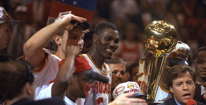 NBA编年史(1994-95):乔丹复出 <a href=/basketball/zibo/rockets/ target=_blank class=infotextkey>火箭</a>神奇卫冕