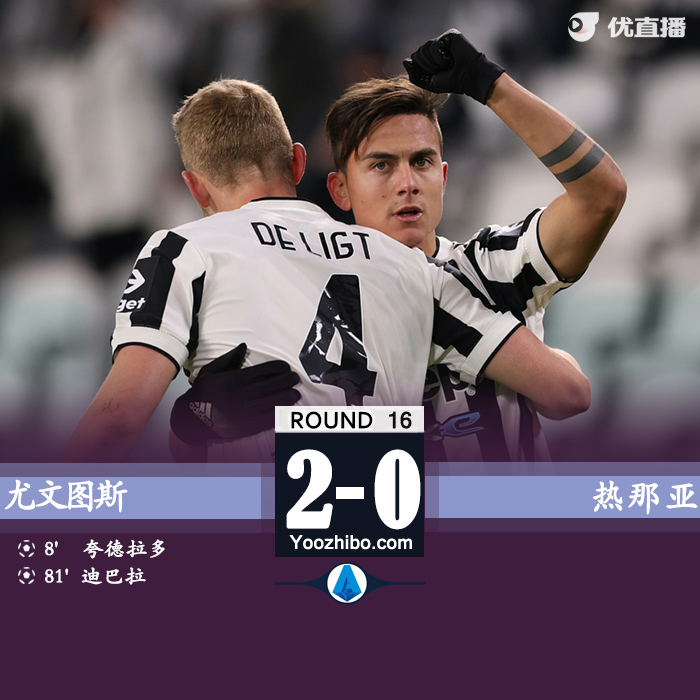 尤文2-0热那亚