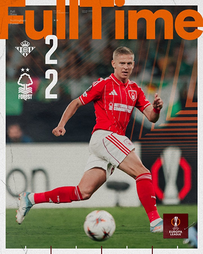 “黑马”褪色！森林<a href=/football/zibo/yingchao/ target=_blank class=infotextkey>英超</a>跌至第15，澳波2平2负一胜难求