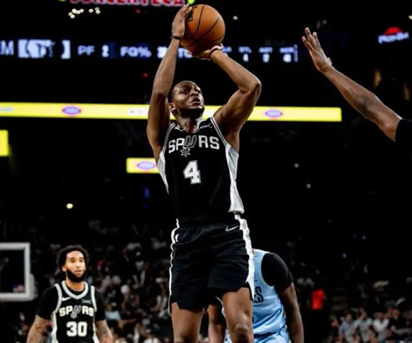 巴恩斯7记三分率<a href=/basketball/zibo/spurs/ target=_blank class=infotextkey>马刺</a>双杀灰熊 残阵灰熊虽败犹荣