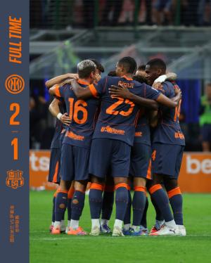 意甲:国米2-1萨索洛 迪马尔科建功 奥古斯托造乌龙