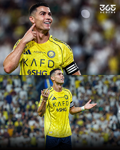 梅罗对决再上演！C罗进球后手势回应球迷高呼<a href=/mingxing/football/zibo/119.html target=_blank class=infotextkey>梅西</a>，摇头摊手成焦点