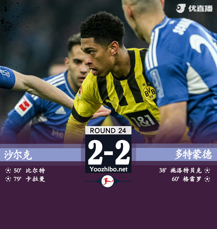 多特客场2-2战平沙尔克04