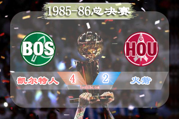 1985-86赛季NBA总决赛最有价值球员(FMVP),伯德当选