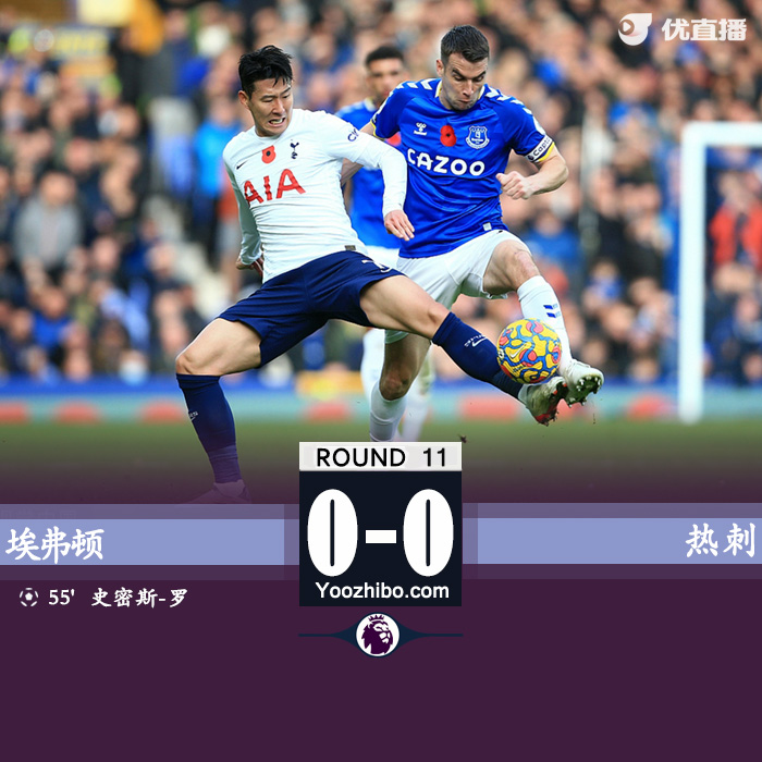 热刺0-0埃弗顿  孔蒂回归英超首秀洛塞尔索中柱