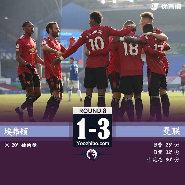 <a href=/football/zibo/manlian/ target=_blank class=infotextkey>曼联</a>3-1埃弗顿 